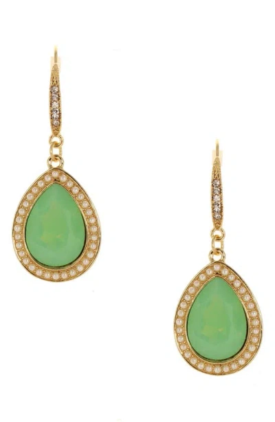 Olivia Welles Stargazer Crystal Drop Earrings In Gold