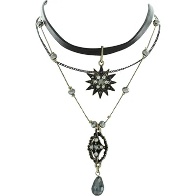 Olivia Welles Starry Night Necklace In Multi