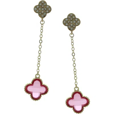 Olivia Welles Taleen Drop Earrings In Gold