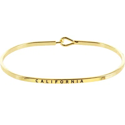 Olivia Welles The Golden State Bracelet In Orange