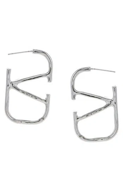 Olivia Welles V Drop Earrings In Metallic