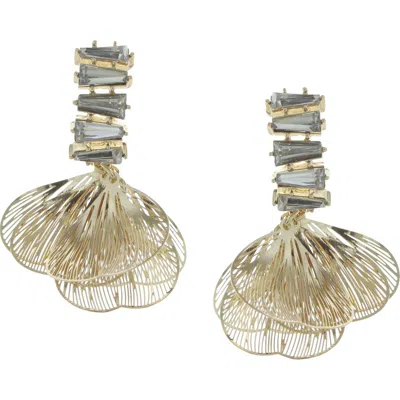 Olivia Welles Venezia Drop Earrings In Gold