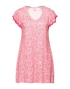 Olivia Woman Mini Dress Fuchsia Size M Viscose, Elastane In Pink