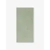Olivier Desforges Pousse Alizee Ribbed Cotton Bath Sheet 100cm X 150cm In Pousse