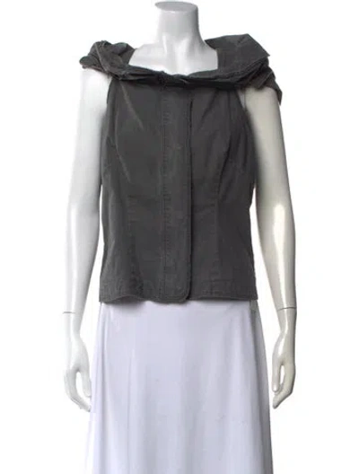 Pre-owned Olivier Theyskens Vintage 2001 In Gray