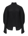 Olivier Theyskens Woman Top Black Size 2 Viscose, Cotton In Black