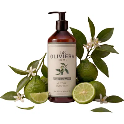 Oliviera Home Bright Bergamot Hand Wash Duo In Transparent