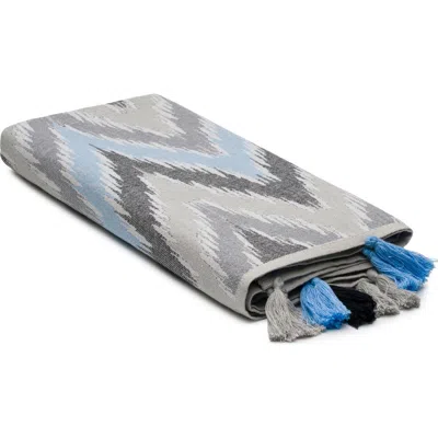 Oliviera Home Chevron Loom Turkish Cotton Towel & Throw