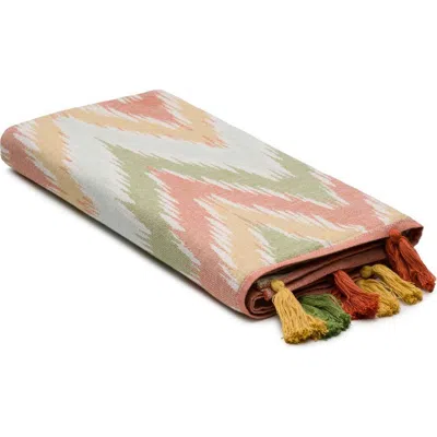Oliviera Home Chevron Loom Turkish Cotton Towel & Throw