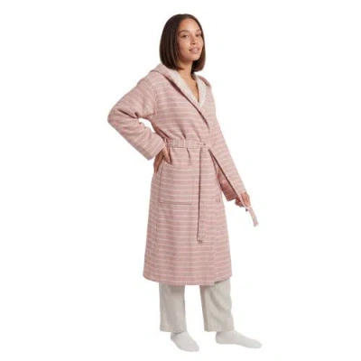 Oliviera Home Cloud Soft Turkish Cotton Towel Robe In Pink