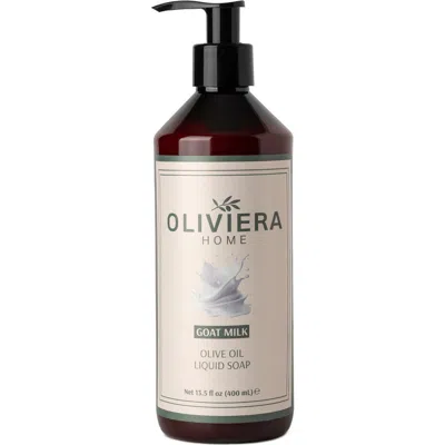 Oliviera Home Goat Milk Hand Wash Duo In Transparent