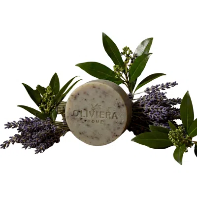 Oliviera Home Lavender Bar Soap Trio In Purple
