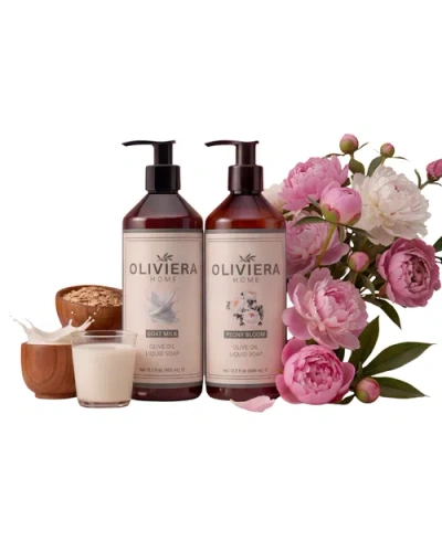 Oliviera Home Soft Bloom Hand Wash Duet In Transparent