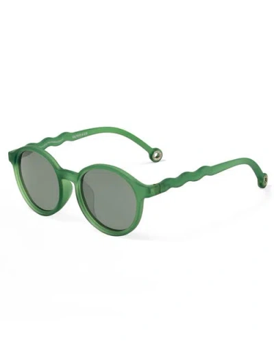 Olivio Adult Oval Sunglasses In Green