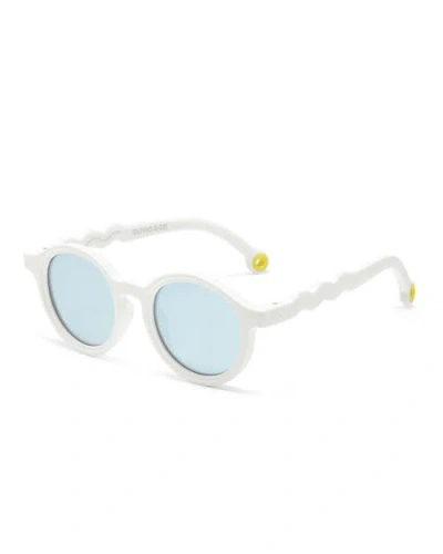 Olivio Kids'  Infant Oval Sunglasses In Blue