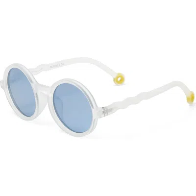 Olivio Kids'  Toddler Round Sunglasses In White