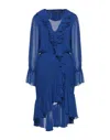 Olla Parèg Short Dresses In Blue