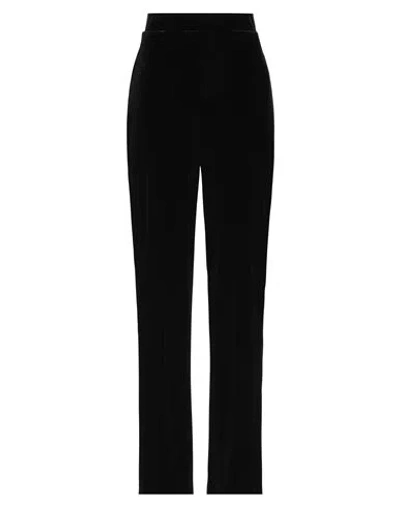 Olla Parèg Olla Parég Woman Pants Black Size 6 Polyester, Elastane