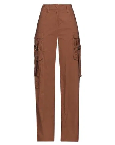 Olla Parèg Olla Parég Woman Pants Brown Size 6 Cotton