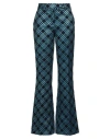 Olla Parèg Olla Parég Woman Pants Midnight Blue Size 8 Cotton, Polyamide, Elastane In Blue