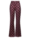 Olla Parèg Olla Parég Woman Pants Rust Size 6 Cotton, Polyamide, Elastane In Red