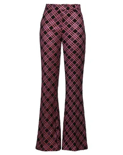 Olla Parèg Olla Parég Woman Pants Rust Size 6 Cotton, Polyamide, Elastane In Red