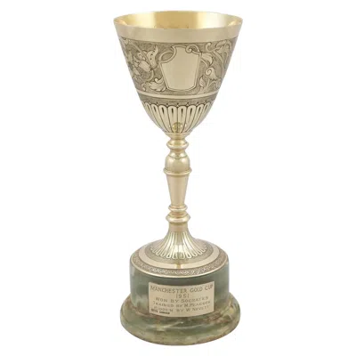 Pre-owned Ollivant & Botsford 1964 9k Yellow Gold Presentation Cup By , England