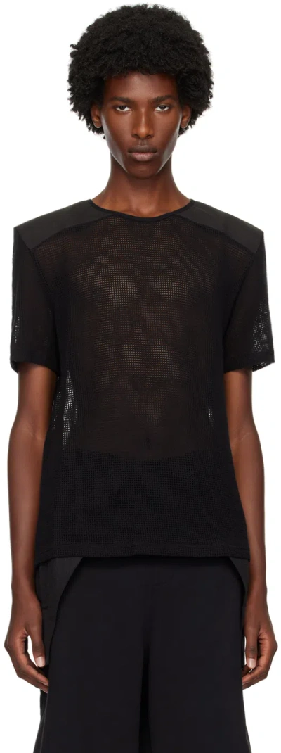 Olly Shinder Black Net T-shirt