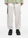 Olly Shinder Elasticated-waistband Panelled Trousers In Multi