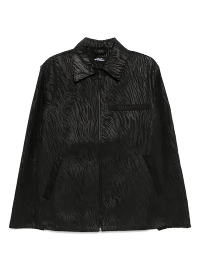 Olly Shinder Gardiner Blouson Jacket In Black