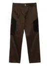 Olly Shinder Gardiner Hose In Brown