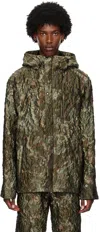 Olly Shinder Green Terrain Jacket In Green