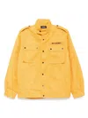 Olly Shinder Logo-print Nylon Jacket In 黄色