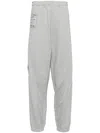 Olly Shinder Gray Split Sweatpants In Grey
