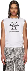 Olly Shinder White Kin Tank Top In 30337147 White
