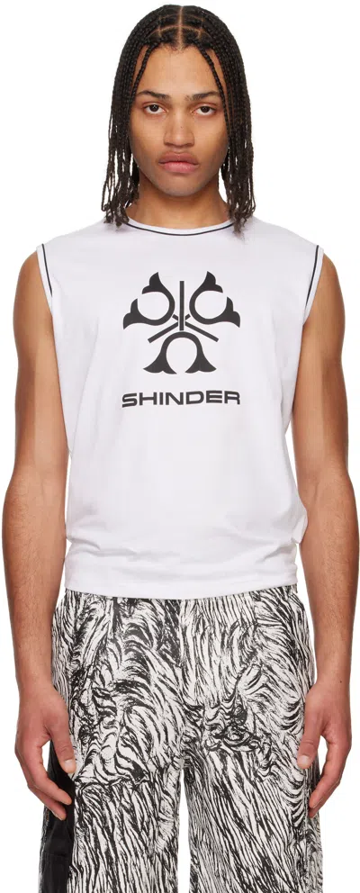 Olly Shinder White Kin Tank Top In 30337147 White