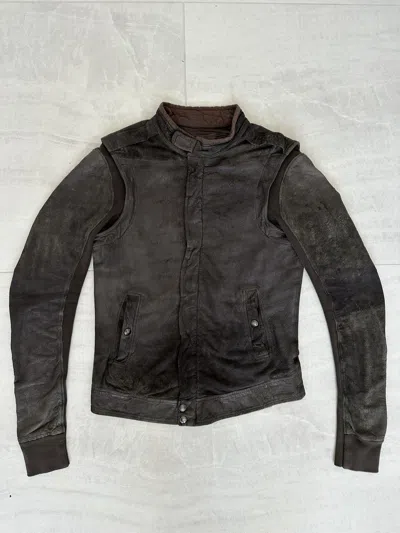 Pre-owned Olmar Mirta X Rick Owens Archive F1 Creatch Blistered
