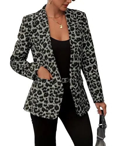 Oloey Blazer In Gray