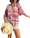 Oloey Blouse In Multi