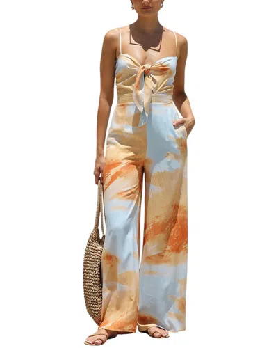 Oloey Jumpsuit In Multi