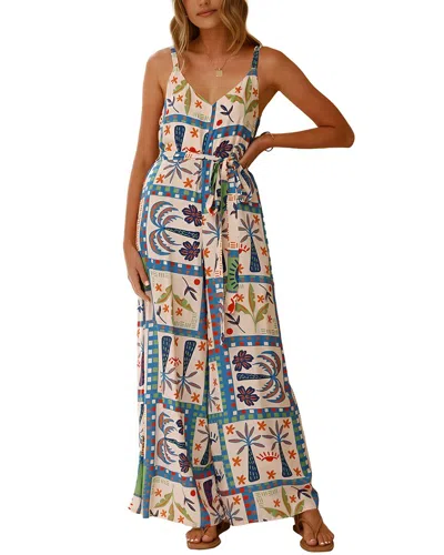 Oloey Jumpsuit In Multi