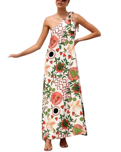 Oloey Maxi Dress In White