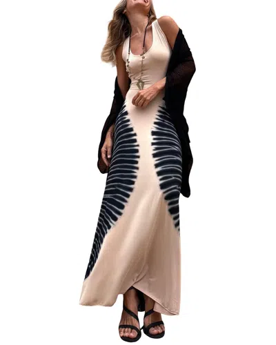 Oloey Maxi Dress In Neutral