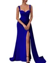 Oloey Maxi Dress In Blue