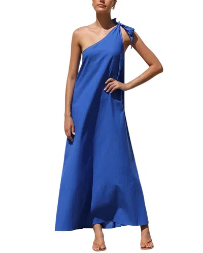 Oloey Maxi Dress In Blue