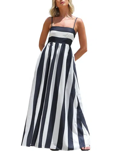 Oloey Maxi Dress In Blue