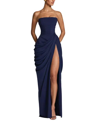 Oloey Maxi Dress In Blue