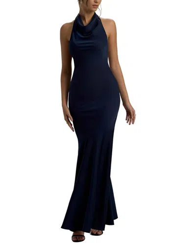Oloey Maxi Dress In Blue