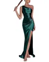 Oloey Maxi Dress In Green