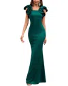 Oloey Maxi Dress In Green